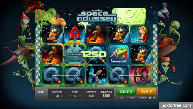 Игровые автоматы Space Odyssey