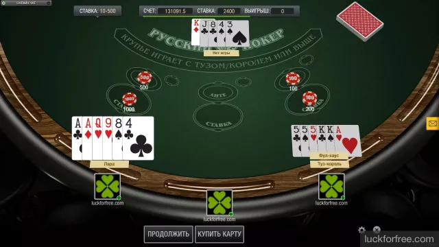 покер на русском в онлайне