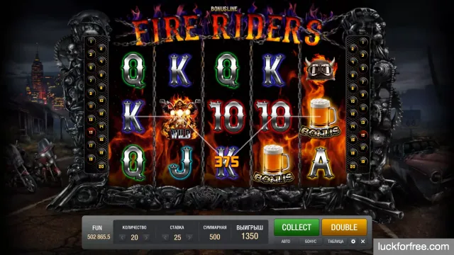 Игровые автоматы Fire Riders