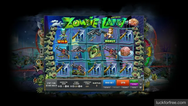Игровые автоматы Zombie Land